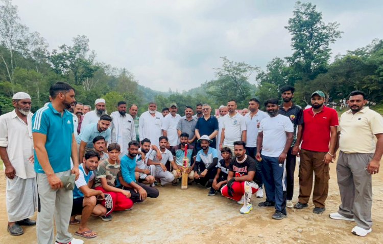 विधायक अजय सोलंकी ने किया कोहली क्रिकेट कप का शुभारंभ