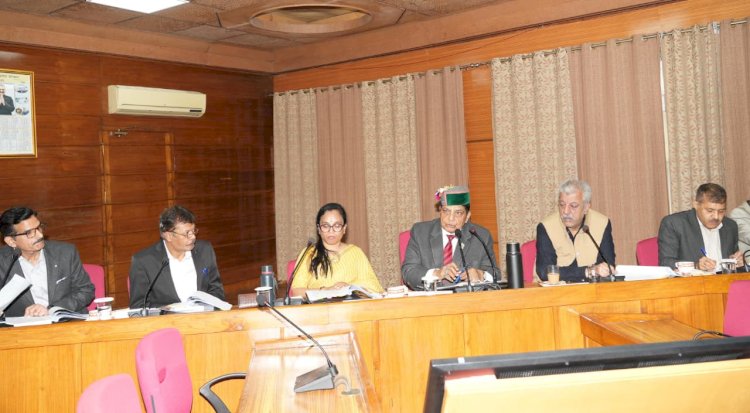 स्वास्थ्य मंत्री ने रोगी कल्याण समिति की बैठक की अध्यक्षता की