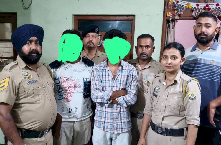 168 नशीले कैप्सूल समेत दो तस्कर  धरे माजरा पुलिस ने ..