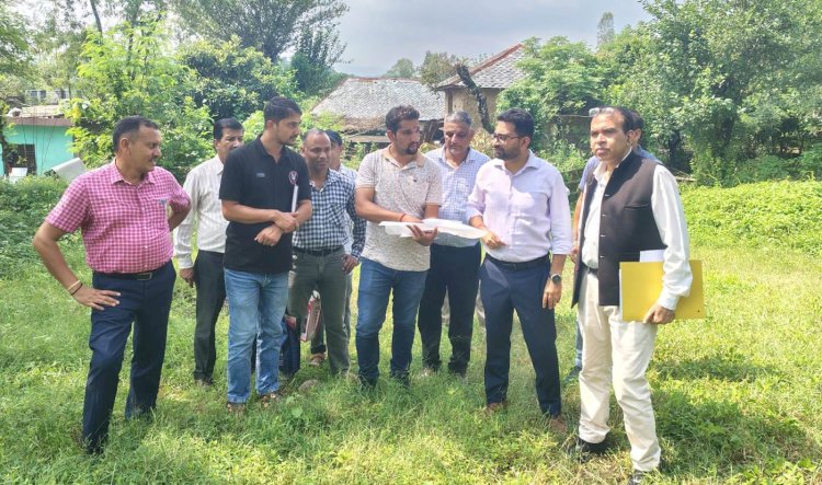 मेडिकल कालेज की भूमि हस्तांतरण प्रक्रिया अतिशीघ्र पूरी करें: अभिषेक गर्ग