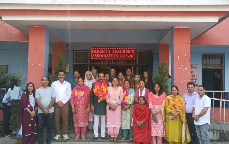 राजकीय उत्कृष्ट स्नातकोत्तर महाविद्यालय सुजानपुर में अभिभावक-शिक्षक संघ सभा का आयोजन एवं गठन