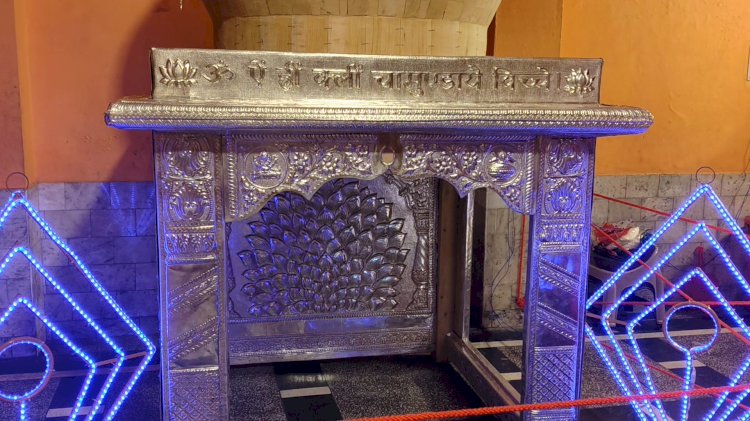 नाहन : दीपावली तक पूर्ण होगा मन्दिर कालीस्थान में चांदी की परत लगने का कार्य, मन्दिर समिति की डेढ करोड़ की योजना प्रगति पर..