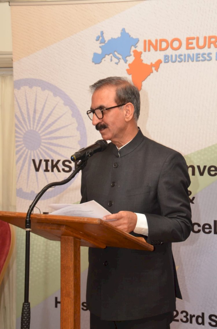 हाउस ऑफ लॉर्डस को संबोधित करने वाले देश के पहले मुख्यमंत्री बने सुखविंद्र सिंह सुक्खू