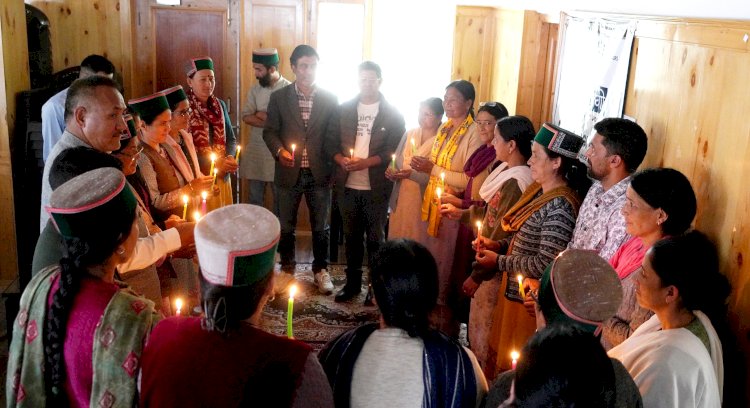 आदि कर्मयोगी अभियान के तहत किन्नौर जिला के आई.टी.डी.पी भवन रिकांग पिओ में दो दिवसीय कार्यशाला आयोजित