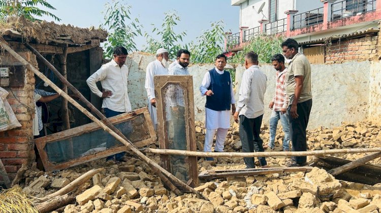 डा. बिन्दल ने मिश्रवाला पहुंच कर आपदा प्रभावित परिवार से की भेंट और 11 वर्षीय बालक के दुखद निधन पर जताया शोक