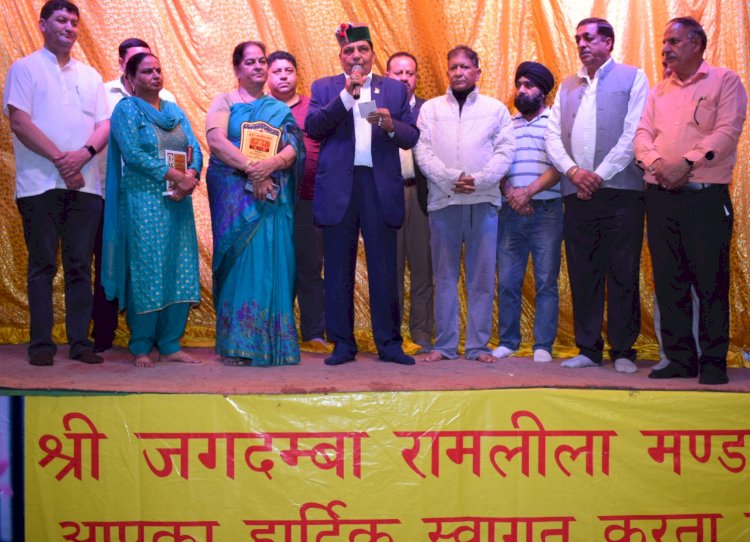 भगवान श्री राम का जीवन हम सभी के लिए आदर्श - डॉ. शांडिल