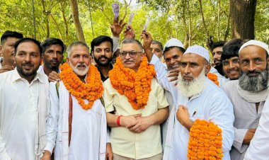 विधायक अजय सोलंकी ने किया मातर भेंड़ो पंचायत का दौरा, सुनी जनसमस्याएं