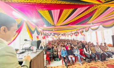 राजगढ में श्रमिकों के लिए लगा मेगा जागरूकता शिविर