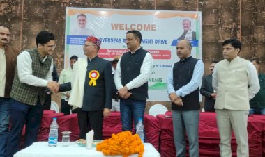 युवाओं को विदेशों में रोजगार दिलाना, मुख्यमंत्री की बड़ी पहल : सुनील शर्मा बिट्टू