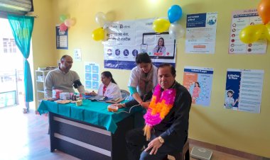 अपने खाताधारकों को स्वास्थ्य सुविधा देगा हिमाचल ग्रामीण बैंक, एम-स्वस्थ ने सुलगान में खोला नया ई-क्लिनिक