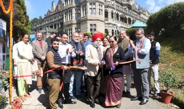 भारतीय उच्च अध्ययन संस्थान में पर्यावरण चेतना को प्रोत्साहन हेतु नर्सरी के पौध विक्रय काउंटर का शुभारंभ