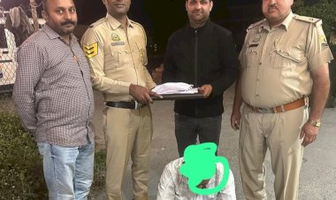 नाहन: 25.10 ग्राम स्मैक पकड़ी, पांवटा में बाता पुल पर धरा आरोपी..