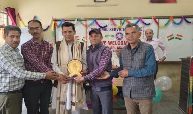 सात दिवसीय NSS कैंप का युवा नेता  जयदीप शर्मा ने किया शुभारम्भ