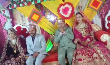 नाहन: एक अनोखा विवाह जहां संविधान बना साक्षी, शिलाई में दो सगे भाइयों ने ली शपथ न मंत्र,न फेरे और गई शादी..