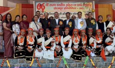 खेलों से युवाओं में त्वरित निर्णय लेने की क्षमता का होता है विकास - रोहित ठाकुर