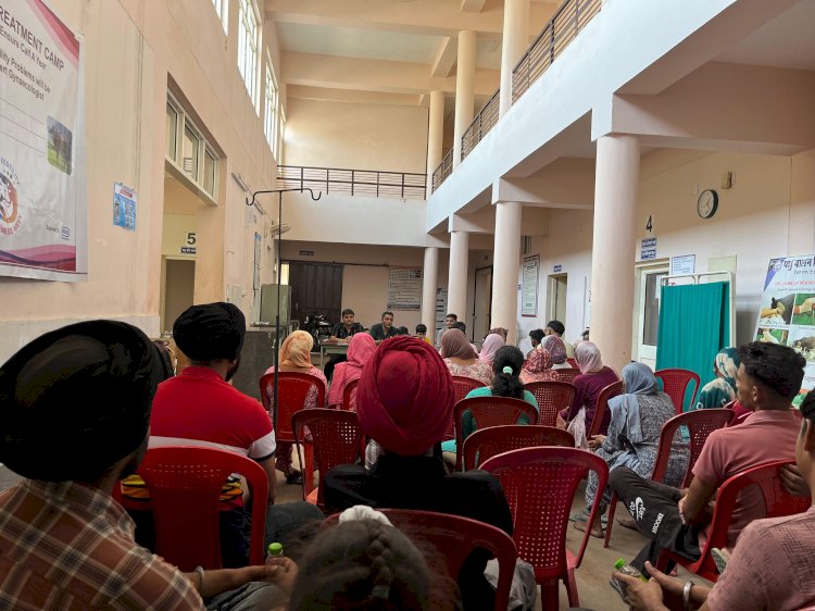 ऊना में पशु कल्याण दिवस पर मेगा पशु चिकित्सा शिविर आयोजित