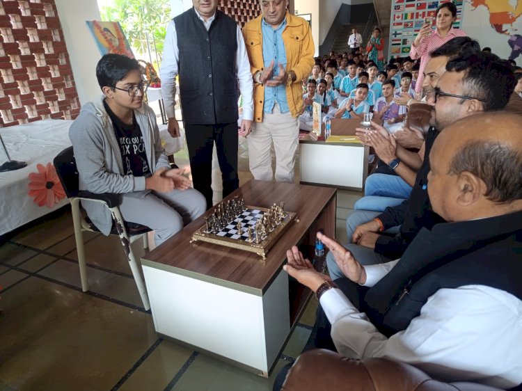 अरिहंत इंटरनेशनल विद्यालय में  दो दिवसीय राज्य स्तरीय अडंर -15  शंतरज प्रतियोगिता का शुभारंभ