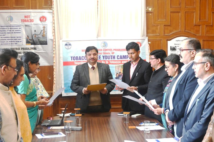 उपायुक्त शिमला ने किया तंबाकू मुक्त युवा अभियान 3.0 का शुभारम्भ