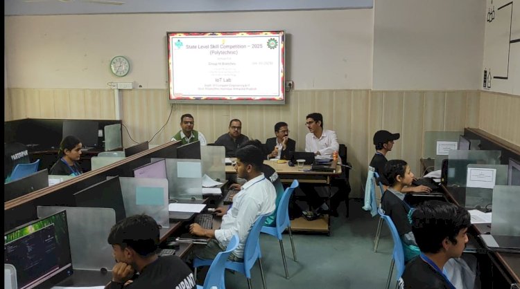 प्रदेश भर के बहुतकनीकी कालेजों के विद्यार्थियों ने दिखाए अपने स्किल्स