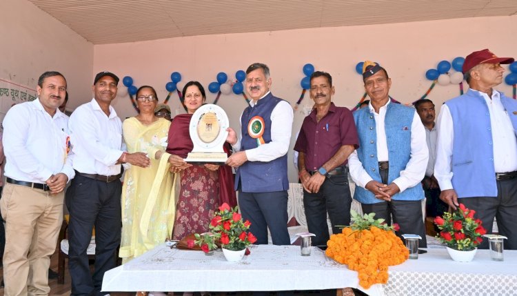 खेलों से विद्यार्थियों में अनुशासन, आत्मविश्वास और समन्वय की भावना का होता है विकास:  राजेश धर्माणी