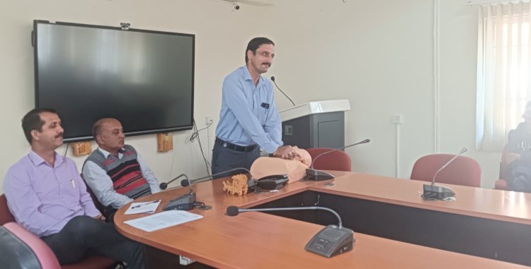 अंतरराष्ट्रीय आपदा जोखिम न्यूनीकरण दिवस पर डाइट जुखाला में जागरूकता कार्यक्रम आयोजित