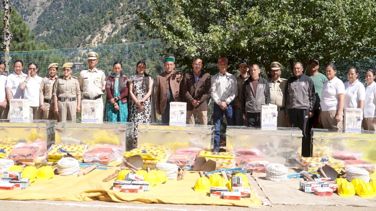 आपदा न्यूनीकरण अंतर्राष्ट्रीय दिवस पर शारबो में विशेष कार्यक्रम आयोजित