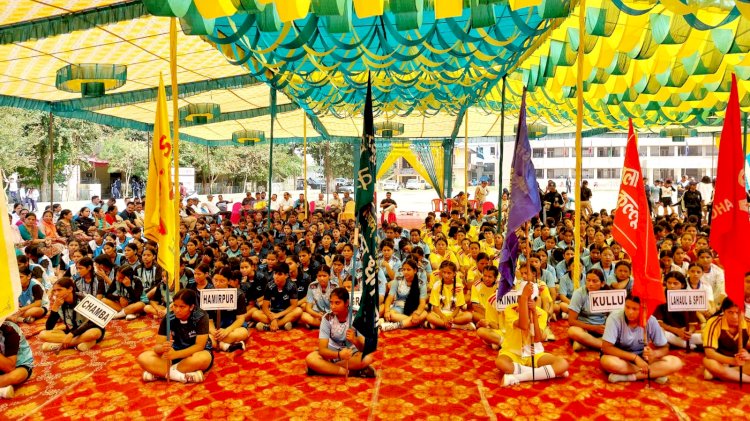 अंडर-19 राज्य स्तरीय खेलों का शुभारम्भ उपायुक्त जतिन लाल ने शुभारम्भ किया.....