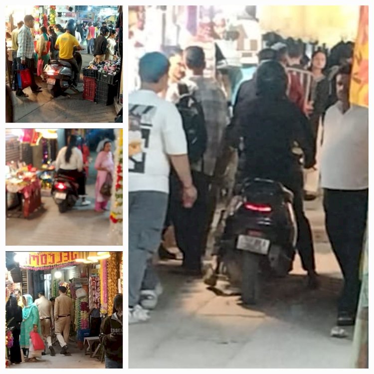 नाहन: शहर के गलीनुमा बाजार में दो पहिया वाहनों की एंट्री पर नही लगी लगाम, फेस्टिवल सीजन में परेशानी बढ़ी, एसपी बोले सख्ती होगी...