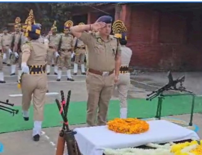सिरमौर में पुलिस स्मृति दिवस का आयोजन: एसपी एनएस नेगी ने श्रद्धांजलि अर्पित की..