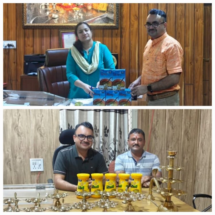 पहल : मां रेणूका की आरती के लिए डीसी- एसडीएम ने देशी घी दान किया..आप भी करें मां को अर्पित..