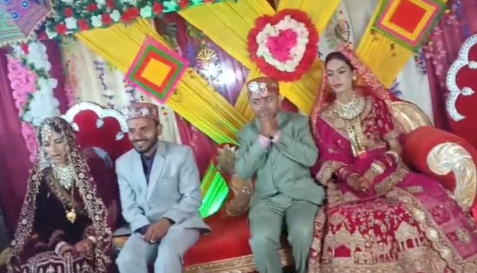 नाहन: एक अनोखा विवाह जहां संविधान बना साक्षी, शिलाई में दो सगे भाइयों ने ली शपथ न मंत्र,न फेरे और गई शादी..