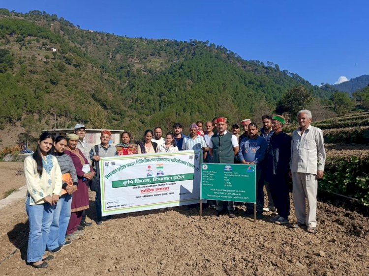 किसानों को उन्नत खेती की राह दिखा रही जाइका कृषि परियोजना