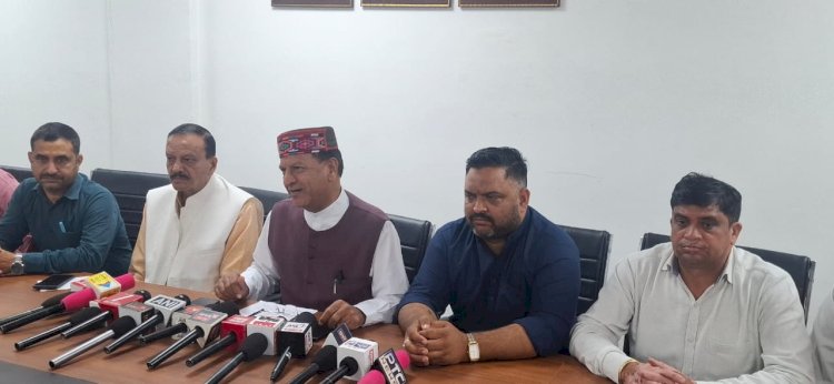 नाहन: तीन साल ताला बंदी के..बिंदल ने मेडिकल कॉलेज पर केबिनेट के फैसले को धोखा बताया..