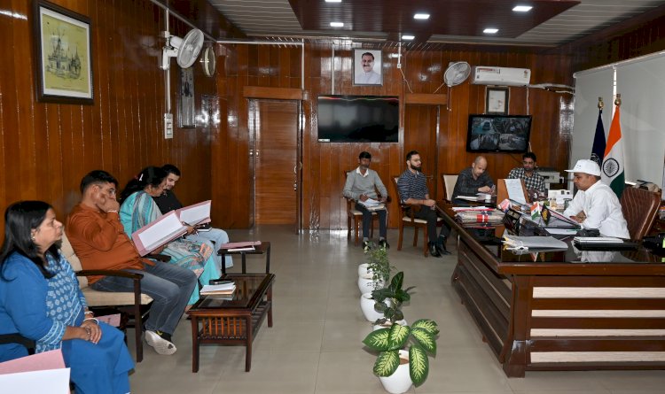 उपायुक्त की अध्यक्षता में खाद्य सुरक्षा विभाग की जिला स्तरीय सलाहकार समिति की बैठक आयोजित