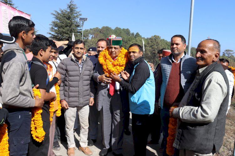डाॅ• (कर्नल) धनी राम शांडिल ने दो दिवसीय भूरेश्वर महादेव मेला का किया शुभारंभ।