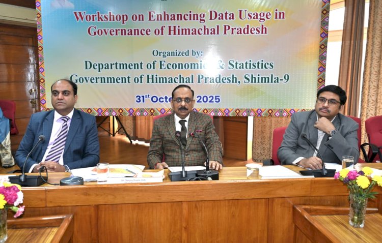 मुख्य सचिव ने नीति-निर्धारण में डेटा के उपयोग पर बल दिया