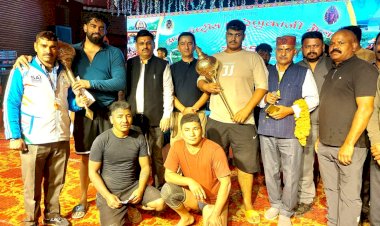 रेणुका जी मेला में आशीष रहे दंगल के विजेता