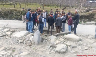 एनडीएमए विशेषज्ञ टीम ने सेराज क्षेत्र के आपदा प्रभावित इलाकों का किया निरीक्षण