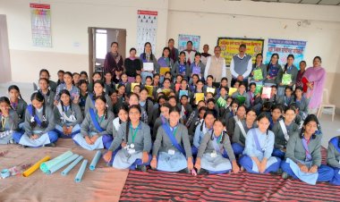 बरोटी और मंडप विद्यालयों में बेटी बचाओ-बेटी पढ़ाओ योजना के तहत किशोरी मेले का आयोजन