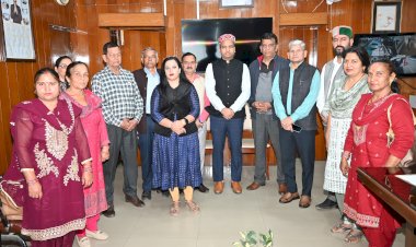 डाकघर लघु बचत पुरस्कार राशि से निर्मित परिसंपत्तियों की समीक्षा बैठक आयोजित