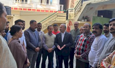 सुनील शर्मा बिट्टू से मिले रेहड़ी-फहड़ीधारक