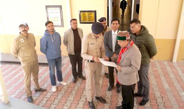 राज्य मानवाधिकार आयोग के अध्यक्ष एवं न्यायाधीश चंद्र भूषण बरोवालिया ने सब जेल कल्पा स्थित रिकांगपिओ का निरीक्षण किया