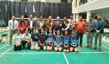 गौतम कालेज में एच.पी.यू. इंटर कॉलेज बैडमिंटन चैम्पियनशिप का सफल आगाज़