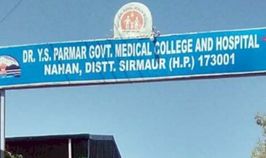 नाहन मेडिकल कॉलेज :आखिर 3 साल बाद जागी सरकार समिति के गठन का ऐलान किया....भाजपा ने विरोध में खोला मोर्चा.....