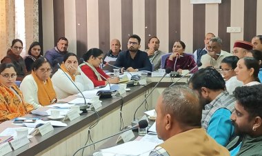 जिला परिषद की त्रैमासिक बैठक में सदस्यों ने उठाए कई मुद्दे