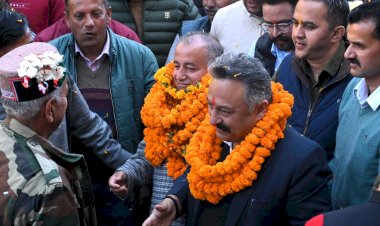 शिक्षा मंत्री ने रामनगर में 35.50 लाख से निर्मित पंचायत भवन का किया उद्घाटन