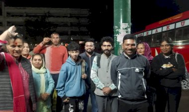 नाहन : नही चल रही टाइम पर,एच आरटीसी खिलाफ भड़की महिला जनवादी समति, नारेबाजी.....