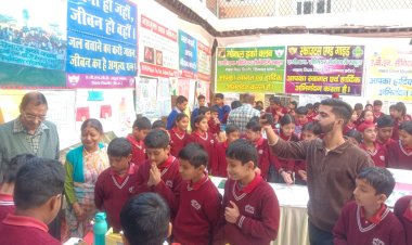 एवीएन स्कूल में बच्चों ने समसामयिक मॉडल बनाकर प्रस्तुत की विकसित और शिक्षित भारत की तस्वीर