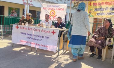 नाहन :राज्य रेडक्रॉस ने प्राथमिक उपचार प्रशिक्षण कार्यक्रम आयोजित किया