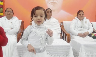 ब्रह्माकुमारीज़ केंद्र में  बाल दिवस उल्लास के साथ मनाया .....